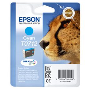 Tintapatron Epson T0712 kék
