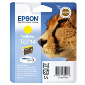 Tintapatron Epson T0714 sárga