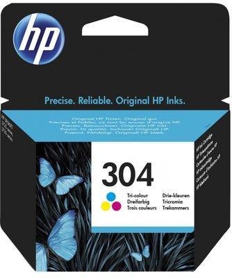 Tintapatron HP N9K05AE No. 304 színes